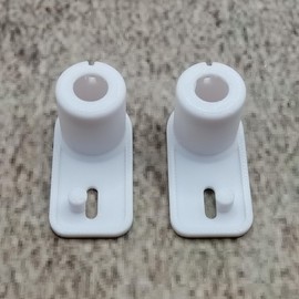 ULEIVA Replacement Hinge White Pack of 2 Door Hinges Compatible with Dometic Caravan Motorhome Freezer Replacement Part Door