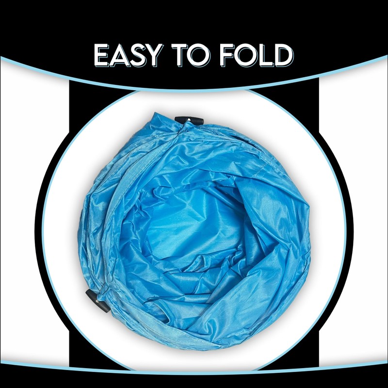PetBuds 3-Way Collapsible Cat Tunnel Toy, Interactive Cat Tunnel for