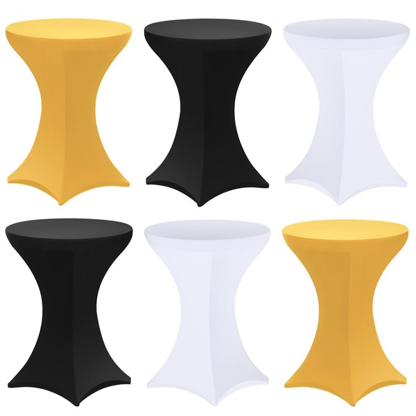 Preboun 6 Pack 32 x 43 Inch Graduation Spandex Cocktail