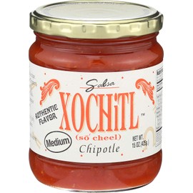 Xochitl Chipotle Salsa - Medium - All Natural & No Artificial Preservatives - 15 oz (2 Pack)