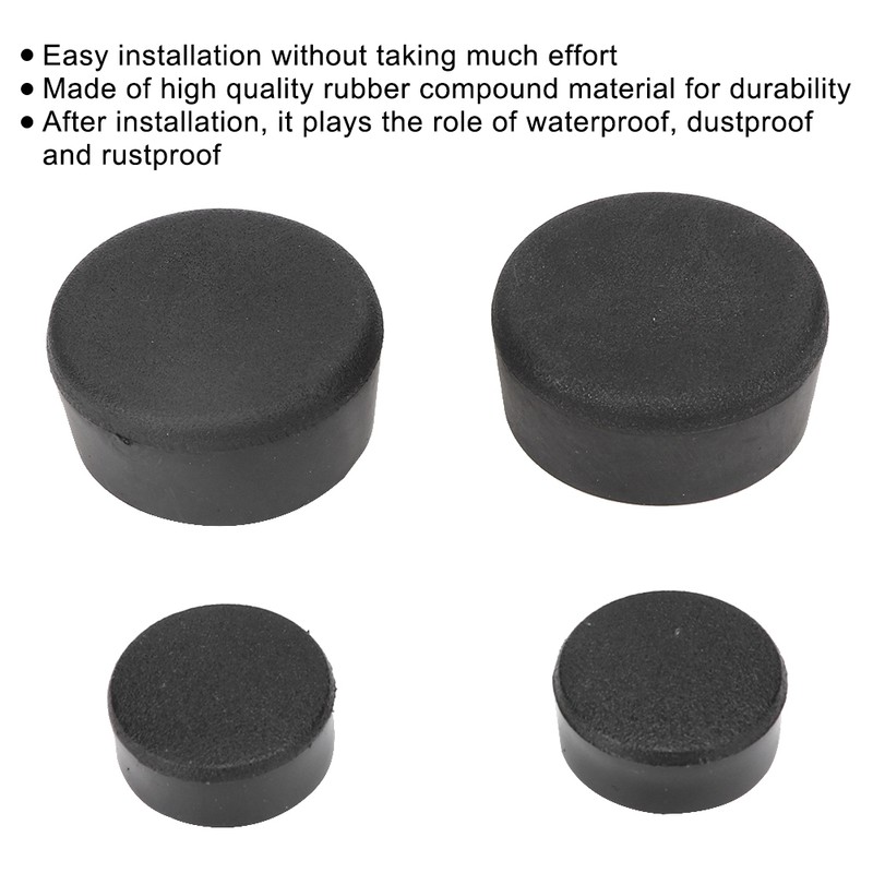 Motorcycle Frame Hole Cover Caps Plug Kit for Yamaha YZF