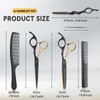 JASON Hair Cutting Scissors Kit - Professional 10 PCS Haircut