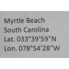 100% Natural Myrtle Beach S.C. Natural Sand.1oz Bag