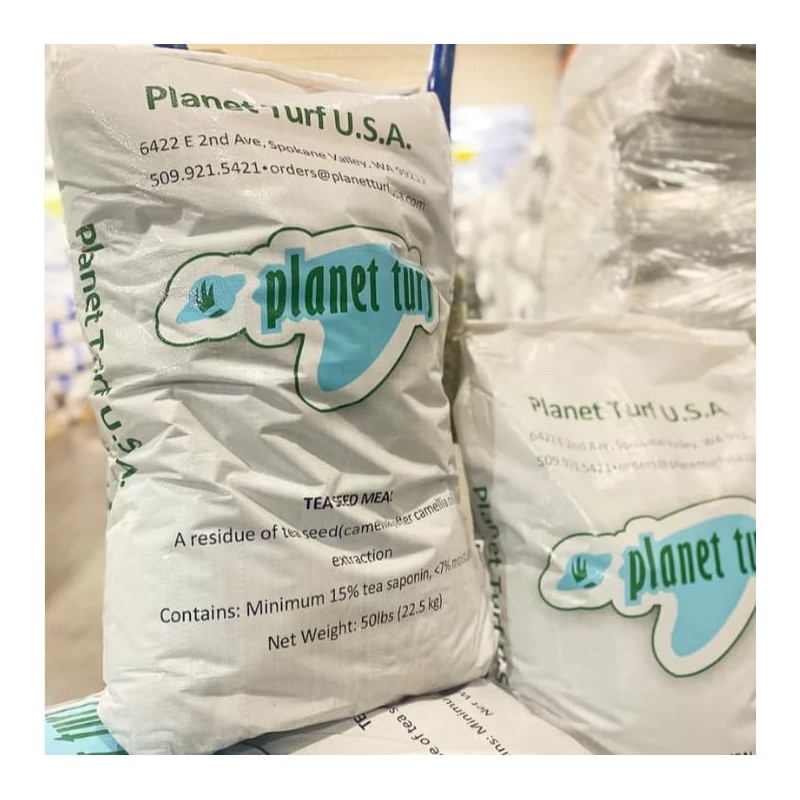 Planet Turf Tea Seed Meal - All Natural, Plant Safe