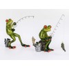 Formano Frogs 'Angler' 2-Piece Set, 15 cm, Multi-Colour