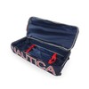 NAUTICA Submariner 30" Rolling Duffel, RED/Navy