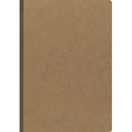 Brunnen Notebook Fact!plus Flexible Brown A4 Squared 96 Sheets