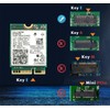 Intel Wi-Fi 7 BE200NGW 802.11BE 9300Mbps WiFi Card Bluetooth 5.4