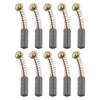 sourcing map 10pcs Carbon Brush 19mm x 5.9mm x Electric