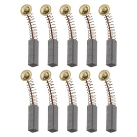 sourcing map 10pcs Carbon Brush 19mm x 5.9mm x Electric Motor Replacement Part Rotary Tool Cutting Machine Polisher Brushes for Repair Power Tools