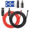 20 FT 10AWG Solar Panel Extension Cable,10 Gauge Extension Cord,5FT