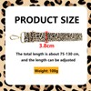 FDHBDF Bag Strap Leopard Print 3.8 cm Wide Bag Straps