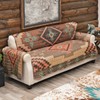 BLACK FOREST DECOR Sierra Crosses Sofa Cover - Southwest Microfiber
