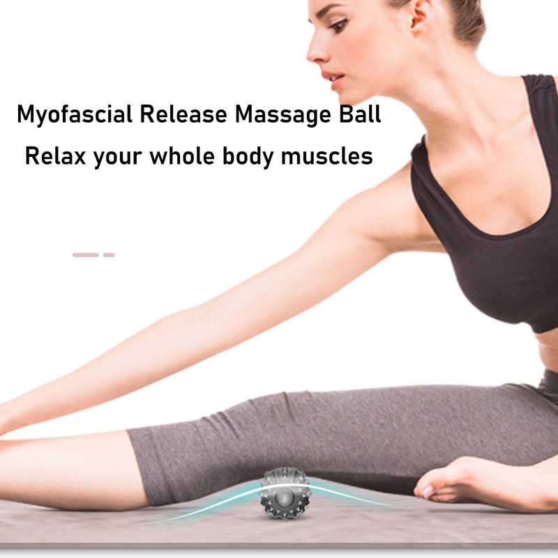 Electric Massage Ball Deep Tissue Trigger Points Massage Vibration Soft