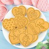 Heart Cookie Cutter - 10 Piece Plastic Valentines Cookie Cutters