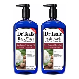 Dr Teals Epsom Sal Bath And Shower Body Wash Con Bomba  Mant