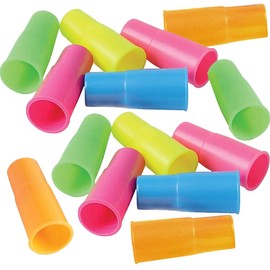 ArtCreativity Siren Whistles for Kids - Pack of 12, Durable Plastic Siren Noise Maker Party Whistles, Bright Assorted Colors, Birthday Party Favors, Piñata Fillers, Treasure Box Prizes