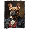 Pure Country Weavers Lord French Bulldog Blanket - Royal Gift