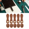 5 Set Leather Snap Buckles Soft Wearable DIY Sewing Leather