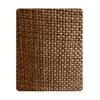 12x14x10" SLIP UNO FITTER Hardback Drum Lamp Shade Chocolate Burlap
