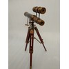Double Barel Victorian London (1915) 14" Brass Telescope on Tripode