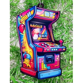 Generic 1980's Themed Arcade Video Game Ornament