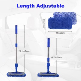 Chenille Blue Mop