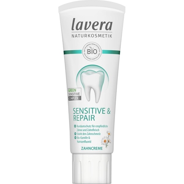 lavera  Sensitive & Repair Toothpaste, 75 ml