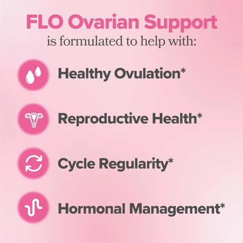 Flo Vitaminas Ovricas Female Hormone Balance 90 Cpsulas Sin Sabor