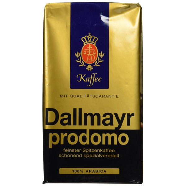 Dallmayr Prodomo Gourmet Coffee, 17.6oz (500g)