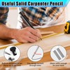 Rybtd Mechanical Carpenter Pencils with 12 Refills 2.8mm Carpenters Pencil