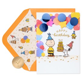 Papyrus Peanuts Birthday Card (You're The Best)