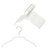 Mawa German Non-Slip Hangers Kids Size Silhouette 28F Set of