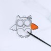 Winlyn 27 Sets Owl Suncatchers Ornaments Decorations DIY Window Paint