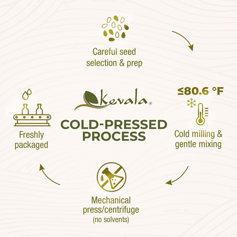 Kevala Organic Extra Virgin Sesame Oil – Only Premium Seeds