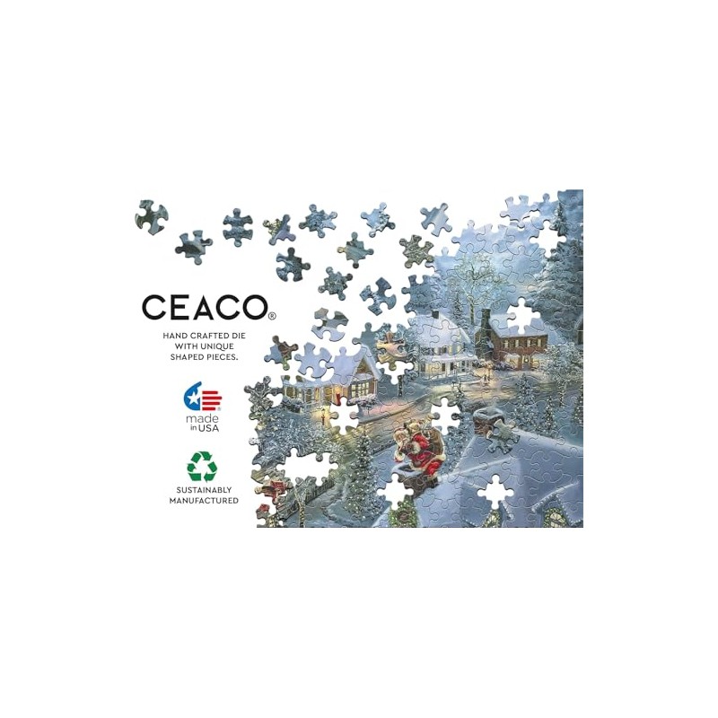 Ceaco - Holiday - Santa Silent Night - Rompecabezas de