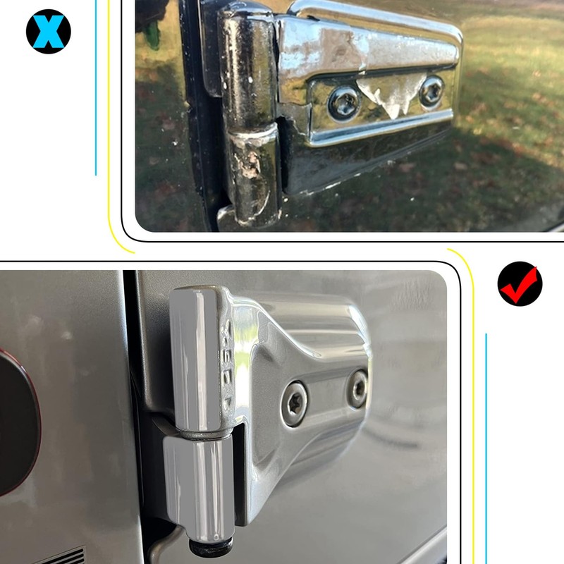 AFEISOL Door Hinge Protection Kit Transparent Vinyl 12 mils Compatible