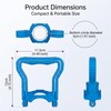 2 Pack Blue 5 Gallon Water Jug Handle, Ergonomic Non-Slip