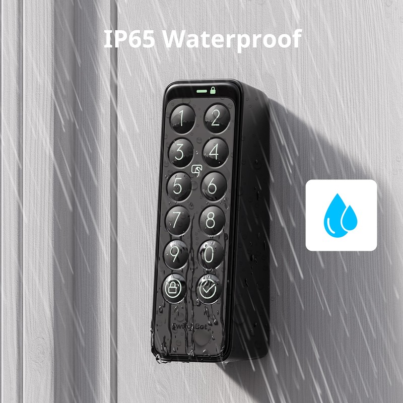 SwitchBot Wi-Fi Smart Lock with Wireless Keypad, Keyless Entry Door