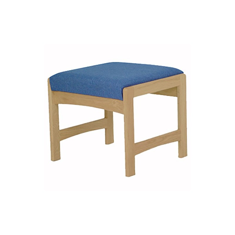 Wooden Mallet DW5-1 Single Bench, Mahogany/Wine