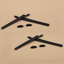 DROGO 2 Pairs Replacement Nose Pads & Earsocks Rubber Kits for Oakley Crosslink Eyeglasses