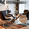 Bewudy 50 PCS Glass Table Top Anti Slip Pads, 0.98"