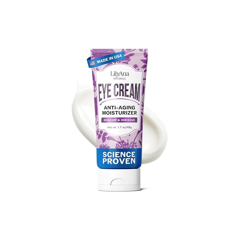 Eye Cream Moisturizer (1.7oz) 94% Natural Anti Aging Skin Care