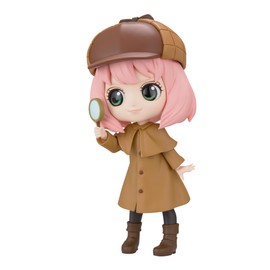 Banpresto BP88563P Q Posket Anya Forger Figure, Spyxfamily, Research, Ver.A, 13 cm, Multicolor