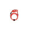 クロップス(crops) ロングケーブルロック 4mm×1800mm | 3桁ダイヤル CP-SPD07 (レッド)