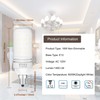 TSOCO E12 LED Bulbs,12W LED Chandelier Light Bulbs,100 Watt Equivalent,6000K