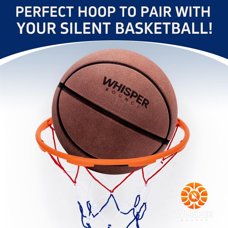 Basketball Hoop for Silent Basketball | Drawstring Bag