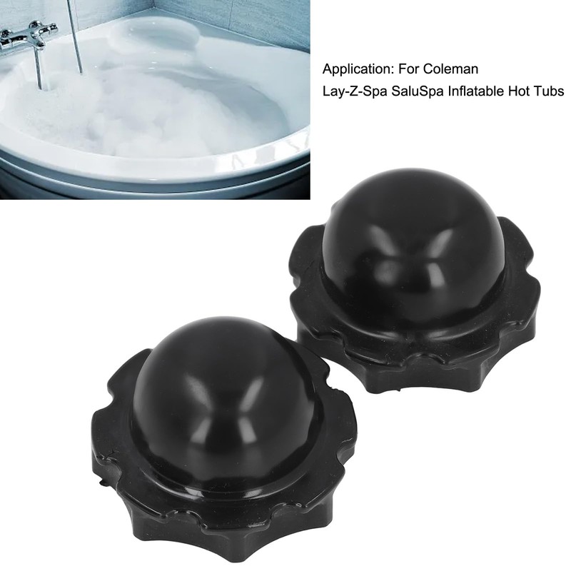 2PCS Hole Plug Filter Stopper, Replacement Spa Inflatable Hot Tub