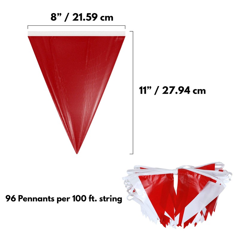 Water Gear Backstroke Flags - Meets All Regulations - Heavy-Duty