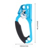 Outdoor Sports Rock Climbing 4KN Right Hand Ascender Device Mountaineer